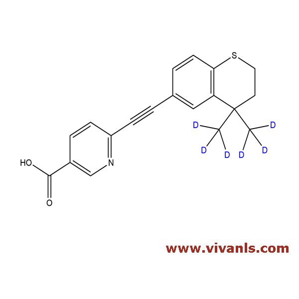 Stable Isotope Labeled Compounds-Tazarotene-d6-1663736841.png